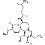 CAS#: 86436-34-2, 2-Oxo-2-{[(7S)-1,2,3,10-tetramethoxy-9-oxo-5,6,7,9-tetrahydrobenzo[a]heptalen-7-yl]amino}ethyl acetate