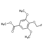CAS#: 864684-83-3, Methyl 4-(fluoromethoxy)-3,5-dimethoxybenzoate
