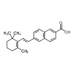 CAS#: 86471-13-8, 6-[(E)-2-(2,6,6-Trimethyl-1-cyclohexen-1-yl)vinyl]-2-naphthoic acid