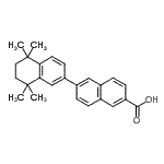 CAS#: 86471-16-1, 5',5',8',8'-Tetramethyl-5',6',7',8'-tetrahydro-2,2'-binaphthalene-6-carboxylic acid