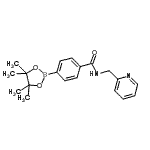 CAS#: 864754-23-4, N-(2-Pyridinylmethyl)-4-(4,4,5,5-tetramethyl-1,3,2-dioxaborolan-2-yl)benzamide