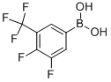 CAS 登录号：864759-64-8， 3,4-二氟-5-(三氟甲基)-苯硼酸