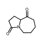 CAS#: 86486-09-1, Tetrahydro-1H-pyrrolo[1,2-a]azepine-3,9(2H,9aH)-dione