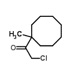 CAS 登录号：86518-90-3， 2-氯-1-(1-甲基环辛基)乙酮