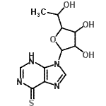CAS#: 86527-23-3, 9-(6-Deoxyhexofuranosyl)-3,9-dihydro-6H-purine-6-thione