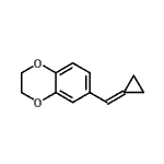 CAS#: 865438-44-4, 6-(Cyclopropylidenemethyl)-2,3-dihydro-1,4-benzodioxine