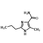 CAS#: 865444-88-8, 5-Methyl-2-propyl-1H-imidazole-4-carboxamide