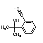 CAS 登录号：865471-85-8， 2-(2-乙炔基苯基)-2-丙醇