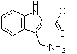 CAS 登录号：865660-18-0， 3-(氨基甲基)-1H-吲哚-2-羧酸甲酯