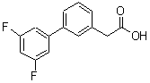 CAS#: 866108-77-2, (3',5'-Difluoro-3-biphenylyl)acetic acid