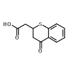 CAS#: 86628-18-4, (4-Oxo-3,4-dihydro-2H-thiochromen-2-yl)acetic acid