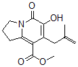 CAS#: 866393-53-5, 1,2,3,5-Tetrahydro-6-Hydroxy-7-(2-Methyl-2-Propen-1-Yl)-5-Oxo-8-Indolizinecarboxylic Acid Methylester