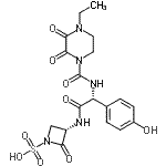 CAS 登录号：86702-45-6， (3S)-3-{[(2R)-2-{[(4-乙基-2,3-二氧代-1-哌嗪基)羰基]氨基}-2-(4-羟基苯基)乙酰基]氨基}-2-氧代-1-吖丁啶磺酸