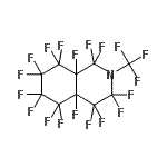 CAS#: 86714-34-3, 1,1,3,3,4,4,4a,5,5,6,6,7,7,8,8,8a-Hexadecafluoro-2-(trifluoromethyl)decahydroisoquinoline