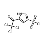 CAS#: 867330-05-0, 5-(Trichloroacetyl)-1H-pyrrole-3-sulfonyl chloride