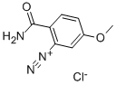 CAS 登录号：86780-25-8， 2-(氨基羰基)-5-甲氧基-偶氮苯
