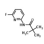 CAS 登录号：86847-87-2， N-(6-氟-2-吡啶基)-2,2-二甲基丙酰胺