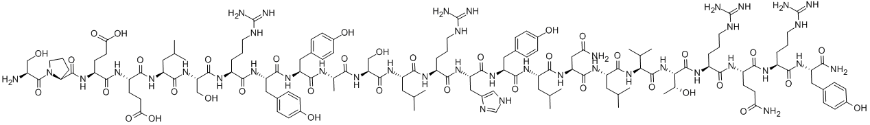 CAS 登录号：86895-09-2， 肽 YY (13-36) (猪,小鼠)