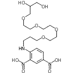 CAS#: 869308-38-3, N-(15,16-Dihydroxy-4,7,10,13-Tetraoxa-Hexadecyl)-2,4-Dinitroaniline