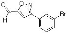 CAS 登录号：869496-62-8， 3-(3-溴苯基)-1,2-恶唑-5-甲醛
