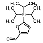 CAS#: 869542-45-0, 2-(Triisopropylsilyl)-1,3-oxazole-5-carbaldehyde