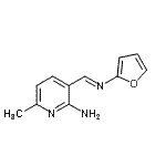 CAS#: 869557-53-9, 3-[(E)-(2-Furylimino)methyl]-6-methyl-2-pyridinamine