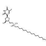 CAS#: 86976-77-4, 2'-Deoxy-5-fluoro-5'-O-[hydroxy(tetradecyloxy)phosphoryl]uridine