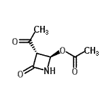 CAS#: 86978-72-5, (2R,3S)-3-Acetyl-4-oxo-2-azetidinyl acetate