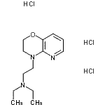 CAS#: 86979-77-3, 2-(2,3-Dihydro-4H-pyrido[3,2-b][1,4]oxazin-4-yl)-N,N-diethylethanamine trihydrochloride