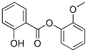 CAS 登录号：87-16-1， 2-甲氧基苯基水杨酸酯