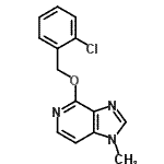 CAS#: 87034-87-5, 4-[(2-Chlorobenzyl)oxy]-1-methyl-1H-imidazo[4,5-c]pyridine
