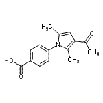 CAS 登录号：870540-39-9， 4-(3-乙酰基-2,5-二甲基-1H-吡咯-1-基)苯甲酸