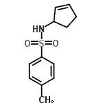 CAS 登录号：870610-78-9， N-(2-环戊烯-1-基)-4-甲基苯磺酰胺