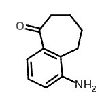 CAS#: 870679-59-7, 1-Amino-6,7,8,9-tetrahydro-5H-benzo[7]annulen-5-one