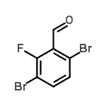 CAS#: 870703-68-7, 3,6-Dibromo-2-fluorobenzaldehyde