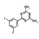 CAS#: 870704-12-4, 6-(3,5-Difluorophenyl)-1,3,5-triazine-2,4-diamine