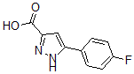 CAS 登录号：870704-22-6， 5-(4-氟苯基)-1H-吡唑-3-羧酸