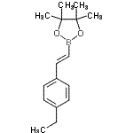 CAS#: 870717-91-2, 2-[(E)-2-(4-Ethylphenyl)vinyl]-4,4,5,5-tetramethyl-1,3,2-dioxaborolane