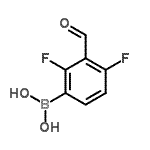 CAS#: 870718-06-2, (2,4-Difluoro-3-formylphenyl)boronic acid