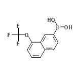 CAS 登录号：870822-76-7， [8-(三氟甲氧基)-2-萘基]硼酸
