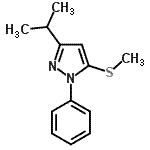 CAS 登录号：871110-03-1， 3-异丙基-5-(甲硫基)-1-苯基-1H-吡唑
