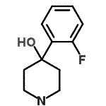 CAS 登录号：871113-19-8， 4-(2-氟苯基)-4-哌啶醇