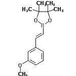 CAS#: 871125-68-7, 2-[(E)-2-(3-Methoxyphenyl)vinyl]-4,4,5,5-tetramethyl-1,3,2-dioxaborolane