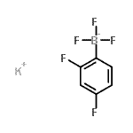 CAS 登录号：871231-41-3， 钾(2,4-二氟苯基)(三氟)硼酸酯(1-)