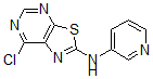 CAS 登录号：871266-84-1， 7-氯-N-3-吡啶基-噻唑并[5,4-d]嘧啶-2-胺