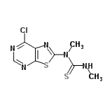 CAS#: 871266-87-4, 1-(7-Chloro[1,3]thiazolo[5,4-d]pyrimidin-2-yl)-1,3-dimethylthiourea