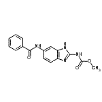 CAS#: 87127-10-4, Methyl [6-(benzoylamino)-1H-benzimidazol-2-yl]carbamate
