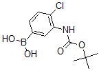 CAS#: 871329-57-6, (5-Borono-2-Chlorophenyl)-Carbamic Acid 1-(1,1-Dimethylethyl) Ester