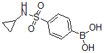CAS 登录号：871329-67-8， B-[4-[(环丙基氨基)磺酰基]苯基]-硼酸