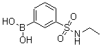 CAS 登录号：871329-76-9， [3-(乙基氨基磺酰基)苯基]硼酸